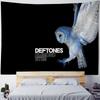 DDeftones Singer Tapestry Bedroom Dormitory Background Wall Hanging Decor for Home Party Living Room Club Festive Holiday Style