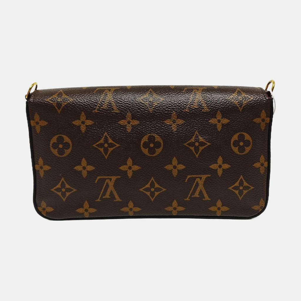 [Pre-Owned] Louis Vuitton Pochette FéLicie 'Brown Monogram Canvas' - Excellent #1N3GQOL