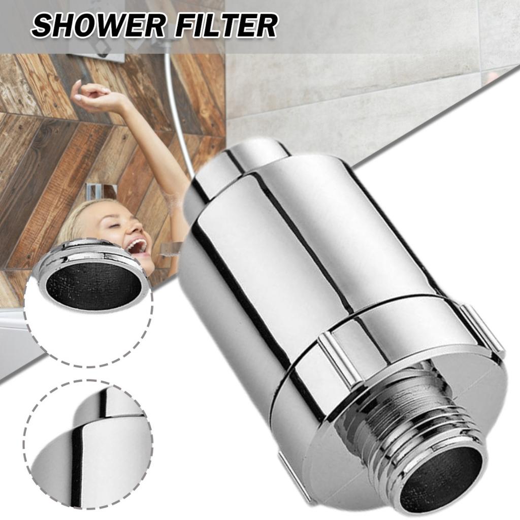 Универсальный фильтр для воды для душа Beishu, встроенный смягчитель жесткой воды с удалением хлора