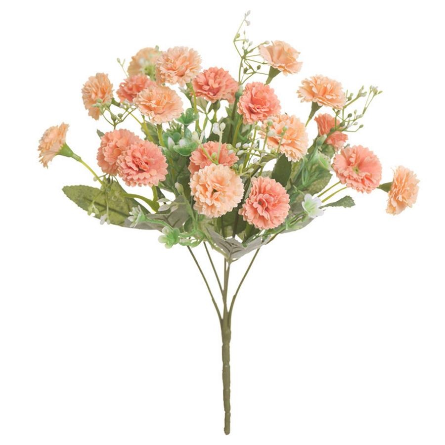 Artificial Flowers Wedding Bouquet Festival Vase for Home Decor Scrapbook Craft Diy Candy Box Silk Hydrangea Bridal Accessories