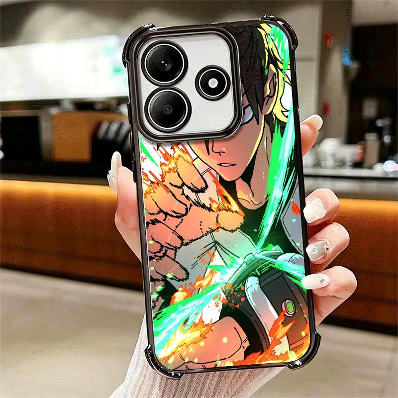 Мультяшный чехол Ben 10 с покрытием для телефона Xiaomi Redmi Note 14 15 Pro Plus 13 12 11 11S 11T 10 9S 9 5G, противоударный с подушкой безопасности