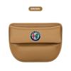 Car Sticker For Alfa Romeo 159 147 Car Seats Gap Storage Bag PU Leather Auto Console Side Pocket For Alfa Romeo 159 Giulietta GiJD3 
