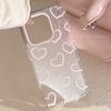Gray Pink Graffiti Love for IPhone17 for Apple 16promax Mobile Phone Case For14 Personality 13 Transparent 11 Magnetic Attraction