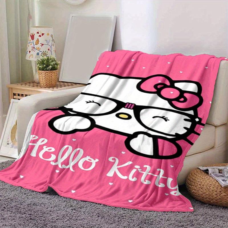 1шт. Очки Hello Kitty Розовое Сердце Домашний Офис Уличный Плед Подарок на Все Сезоныz041716