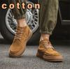 Рабочие ботинки мужские осенне-зимние из натуральной кожи высокие туфли для сноуборда мужские повседневные замшевые мужские ботинки ретро матовые ботинки