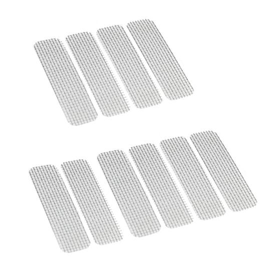 10Pcs Window Patches Self-adhesive DIY Professional Fly Screen Repair Patches for Household