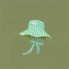 New Style Checked Wide-Brim Summer Sun Hat - Lightweight Foldable Double-Sided Lace-Up Boater Bucket Hat with Adjustable Closure