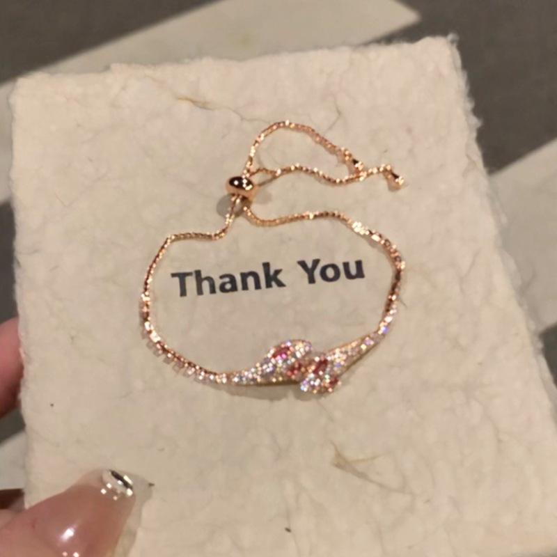 New Arrival! "Red Serpent" Ultra-Shiny Micro-Inlaid Cubic Zirconia Snake Bracelet - Stylish, Personalized, and Uniquely Designed Jewelry for Women