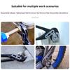 Multi Position Adjustable Pipe Pliers Serrated Jaws Groove Joint Pliers  Home Repairs