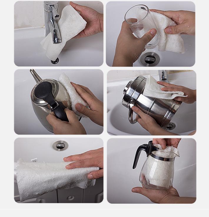 Бамбуковые салфетки из микрофибры 6шт