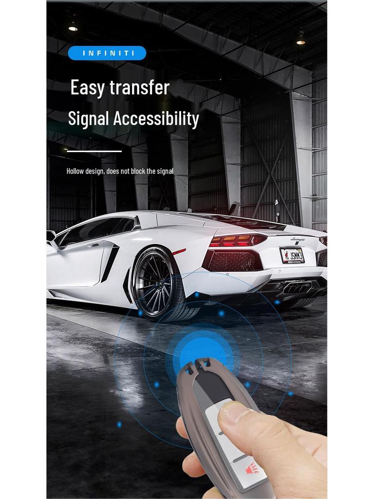 Infiniti QX50, Q60, Q50L, Q70L, G25, QX30, ESQ, FX35 Car Key Case for Men and Women