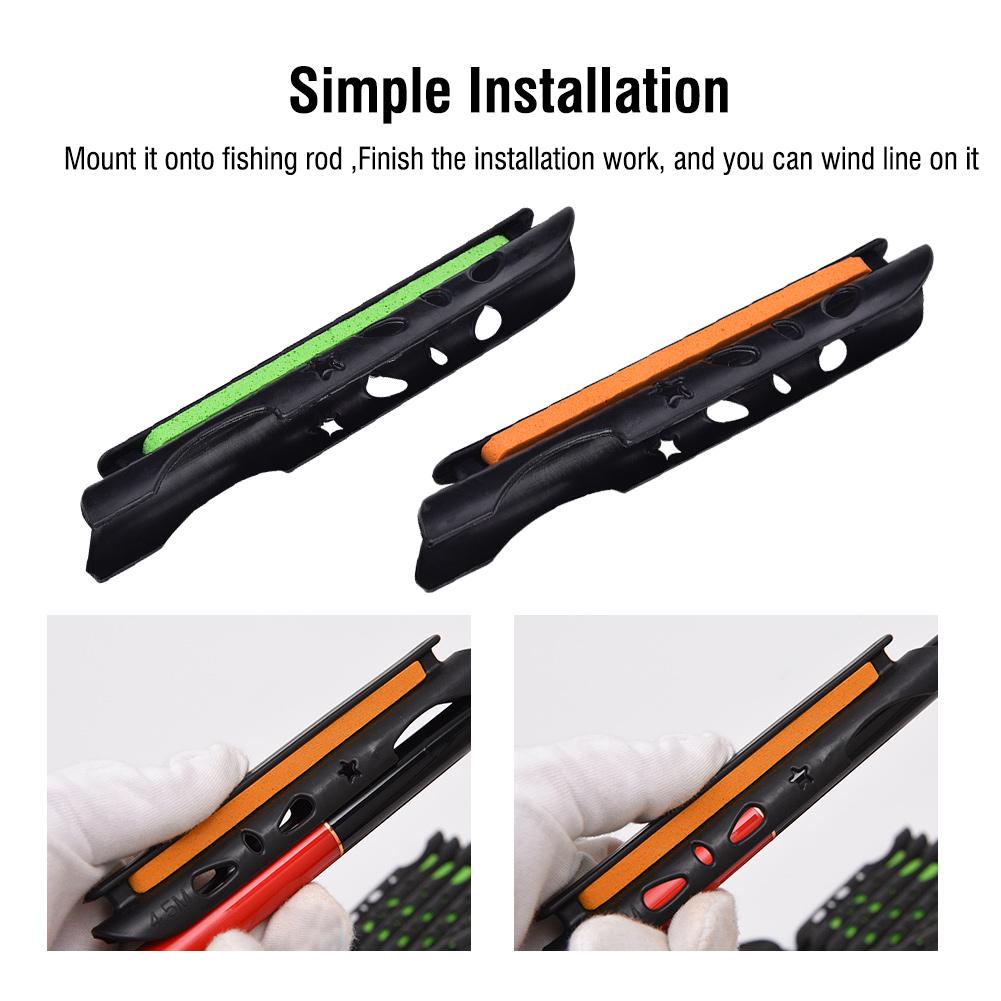 40 шт. прочная доска для намотки лески, держатель для намотки пластины для удилища, аксессуар для снастей