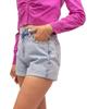 Krótkie Spodenki Jeansowe Damskie Dżinsowe Mom Fit Bermudy Jasne 36 S Firi