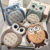 Hangable Kitchen Handkerchief Soft Cleaning Cloth High Quality Owl Hand Towels  Kitchen Home