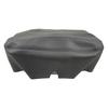 Microfiber Leather Center Console Armrest Box Cover Protection Trim Black For Dodge RAM 1500 2500 3500 2009 2010 2011 2012