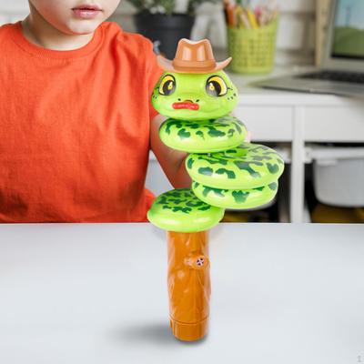 Дети';с Свистящая Змея Балансирующая Игрушка Музыкальный Инструмент Издающий Звуки Животное для Игр