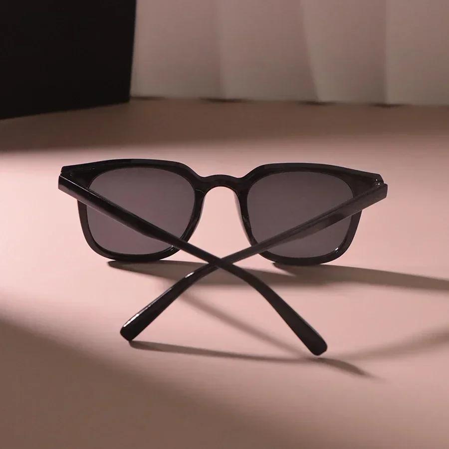 Прямоугольные Солнцезащитные Очки Женские Модные Мужские Квадратные Винтажные Стильные Солнцезащитные Очки Большого размера Женские Зеркальные Для улицы