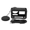 Silicone Case for DJI Osmo Action 4 3 Action Camera Soft Protective Silicone Case Sleeve with Neck Strap Lanyard