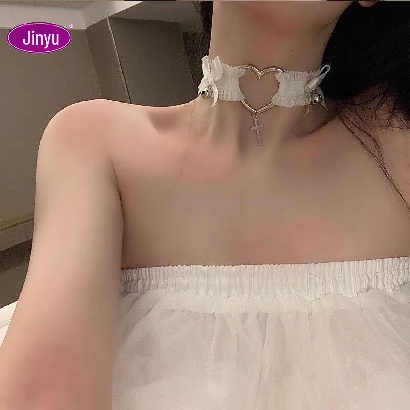 Нижнее белье Jinyu SM Bell Collar - аксессуары для взрослых ролевых игр для женщин