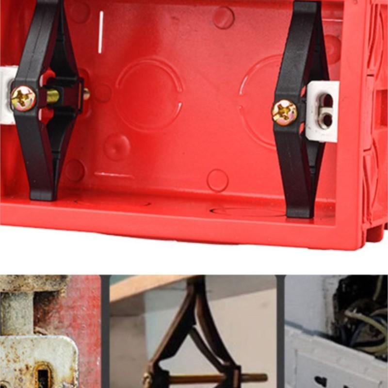 6 шт. электростатический спрей 118, быстрый монтаж, ремонт коробки, простая установка, нет необходимости снимать нижнюю коробку домашнего выключателя