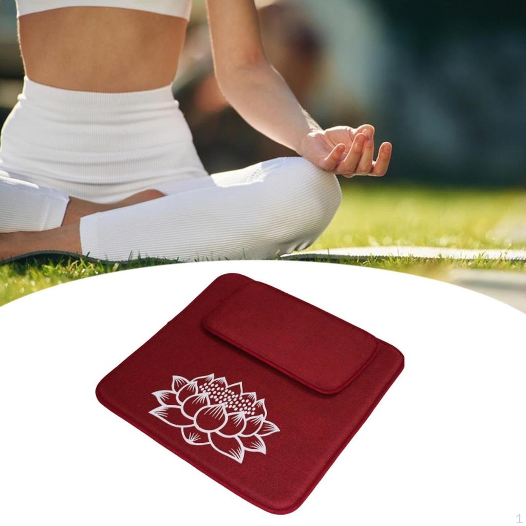 Meditation Cushion Seat Chatting Mat with Floor Pillow Set for Board Games