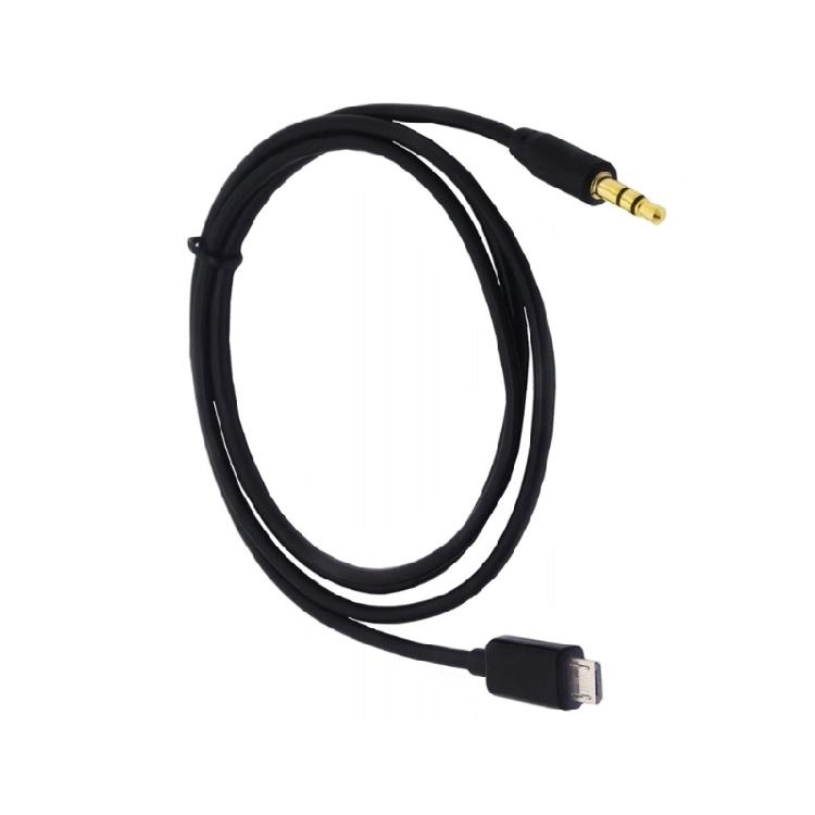 Premium Micros USB to 3.5mm Audios Car Auxs Cable Male to Male for NOTE2 N7100 NOTE3 N9000 Enhances Sound Quality in Car