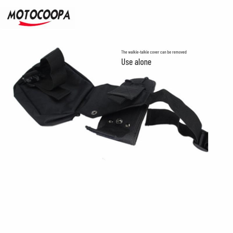 Detachable Walkie-Talkie Waist Pack Multifunctional Storage Bag with GP328 Handheld Transceiver Cover