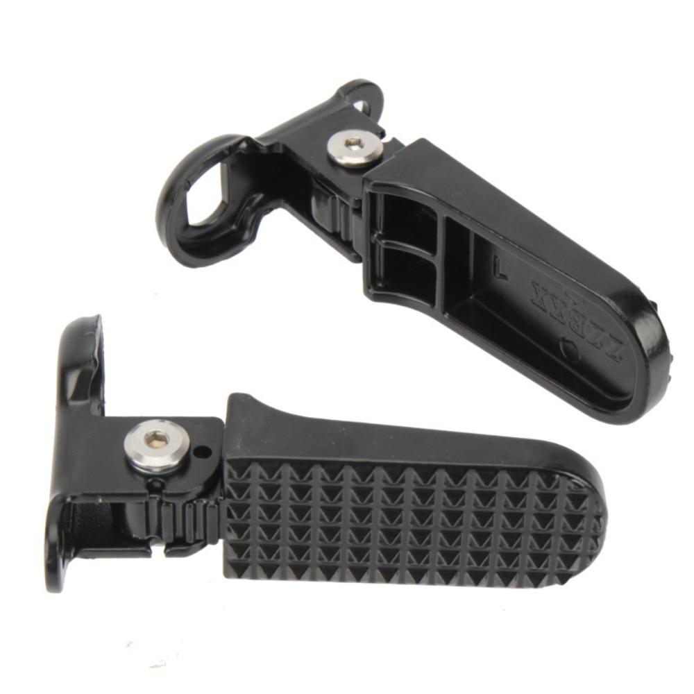 Anti Slip Surface Bicycle Rear Foot Pegs Aluminum Zinc Zinc Alloy Passenger Footrests Motorcycle
