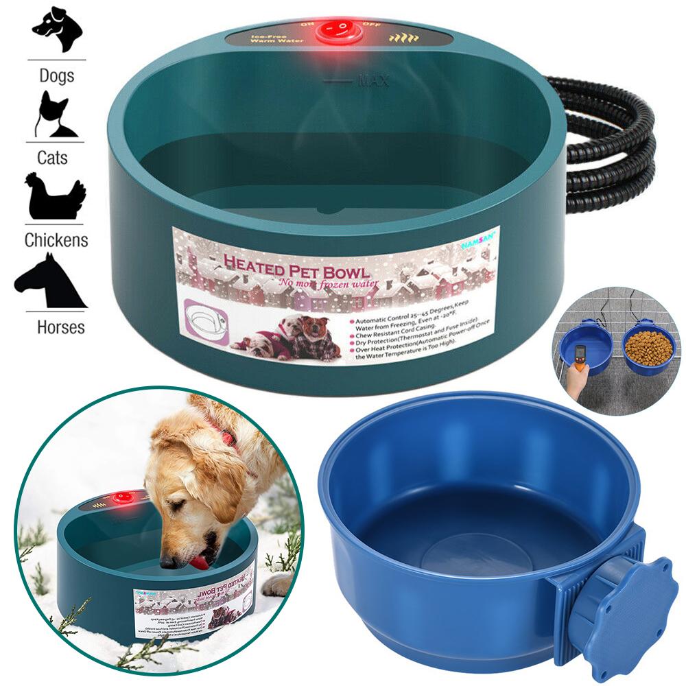 Миска с подогревом для домашних животных, автоматический нагрев при постоянной температуре, миска для корма для кошек и собак