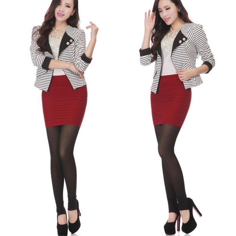 Ladies Sexy Stretch Tight Short Fitted Skirt