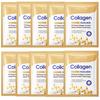 SADOER Collagen Facial Masks with Active Protein Technology - Deep Moisturizing & Firming, 16% Collagen Content for Enhanced Skin Health, Skin Firming