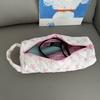 Flower Pattern Hair Dryer Storage Bag Sweet Cosmetic Bag  Beauty Tools Organization
