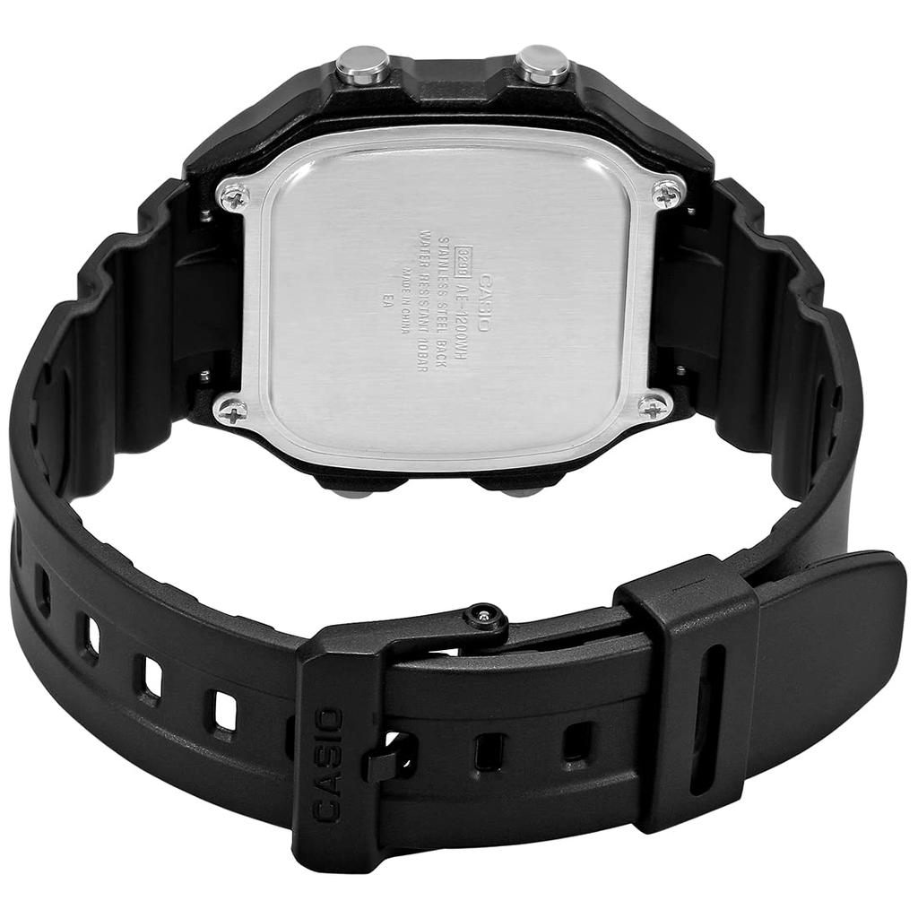 Casio Мужские цифровые часы AE-1200WH-1A