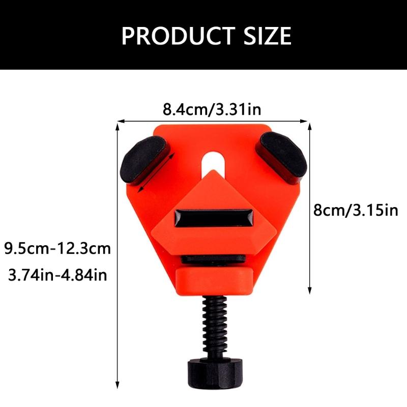 Metal Structure Adjustable Corner Clamp Right angles Clamp Ensures Perfect 90 Degree Alignment Uprgades for Woodworkers