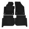 Tapis De Sol - VW - Touran 2011-2015 - Velours Noir - Ajustement Précis - Antidérapant