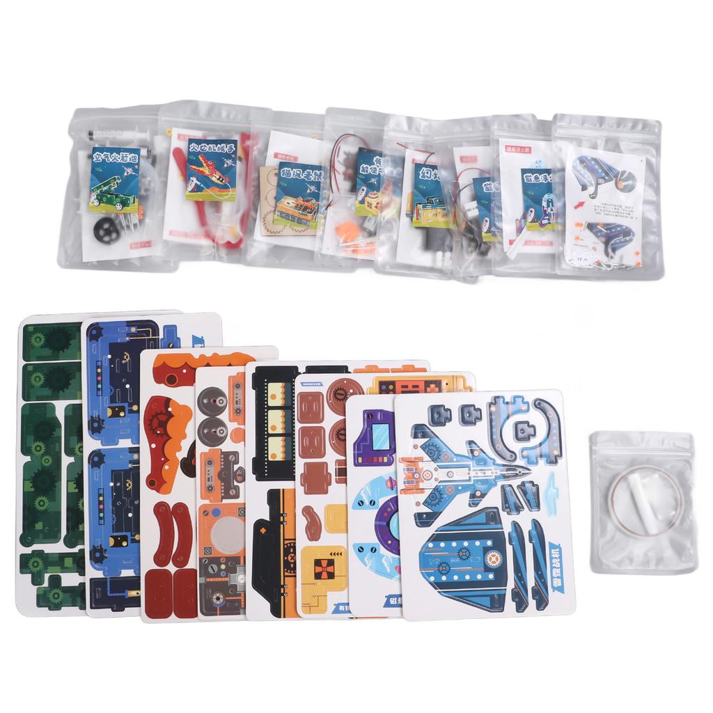 STEAM Kit Наука Технология Инженерное искусство Математика Дети Образовательная игрушка для строительства DIY Проекты