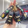 Joker Batman Keychain Cartoon Dark Knight Three-dimensional Doll Keychain Pendant