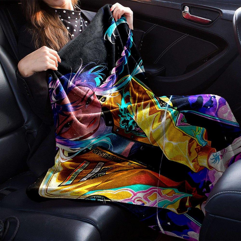 1pc hunter x (22) Blanket Soft Warm Throw for Home, Office, Travel All Season Cozy Bedding Gift, Office Cozy AccessoryB2