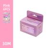 6pcs Semi-permanent Colorful Box Ink Eyebrow Positioning Line Set Mapping String 30m Tattoo Ruler Precise for Beauty Makeup Tool