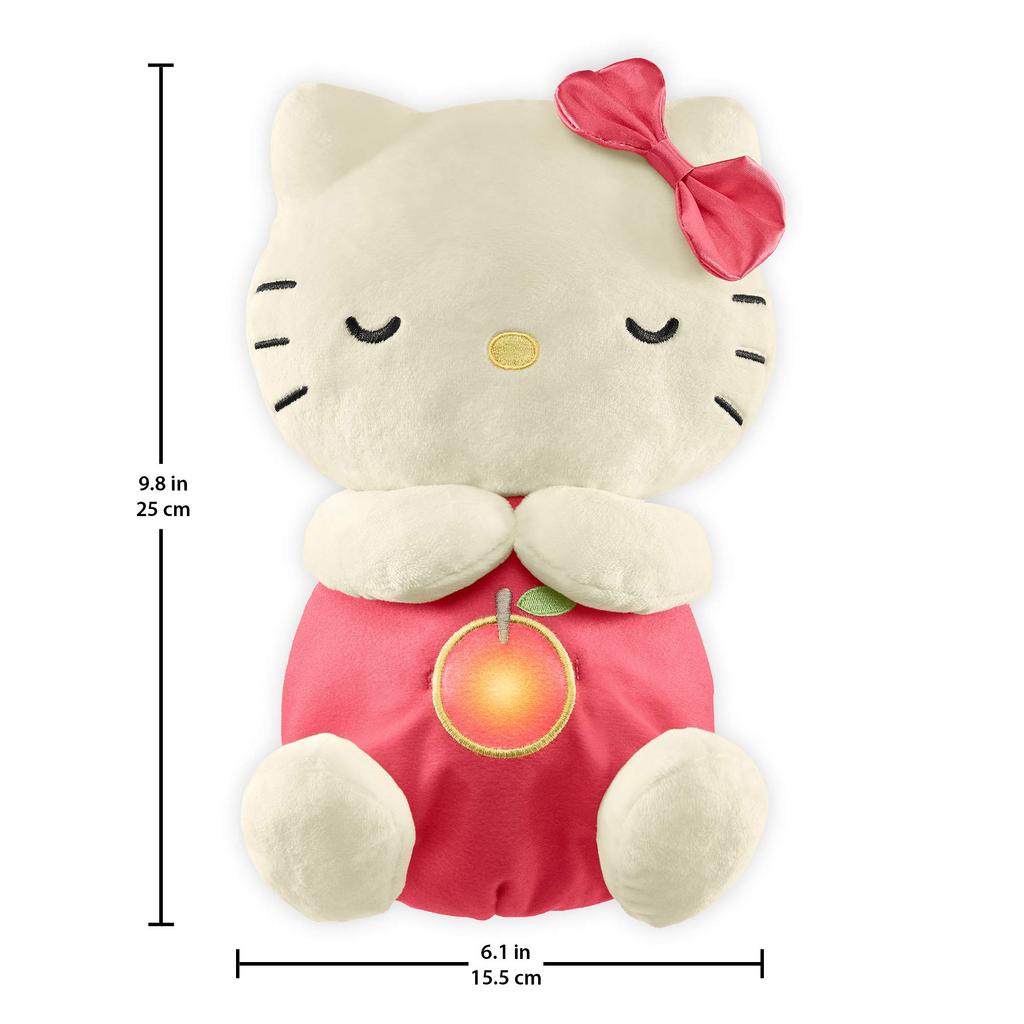 Mattel Fisher Price Sanrio Baby Polyester Good Night Hello Kitty by Nursery 0 To GXC57 Red [Certified Teacher] [From Months] [Educational Toy]