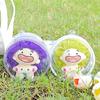 Multicolor Doll Display Box 10cm Doll Storage Case Mini Clear Outdoor Bag