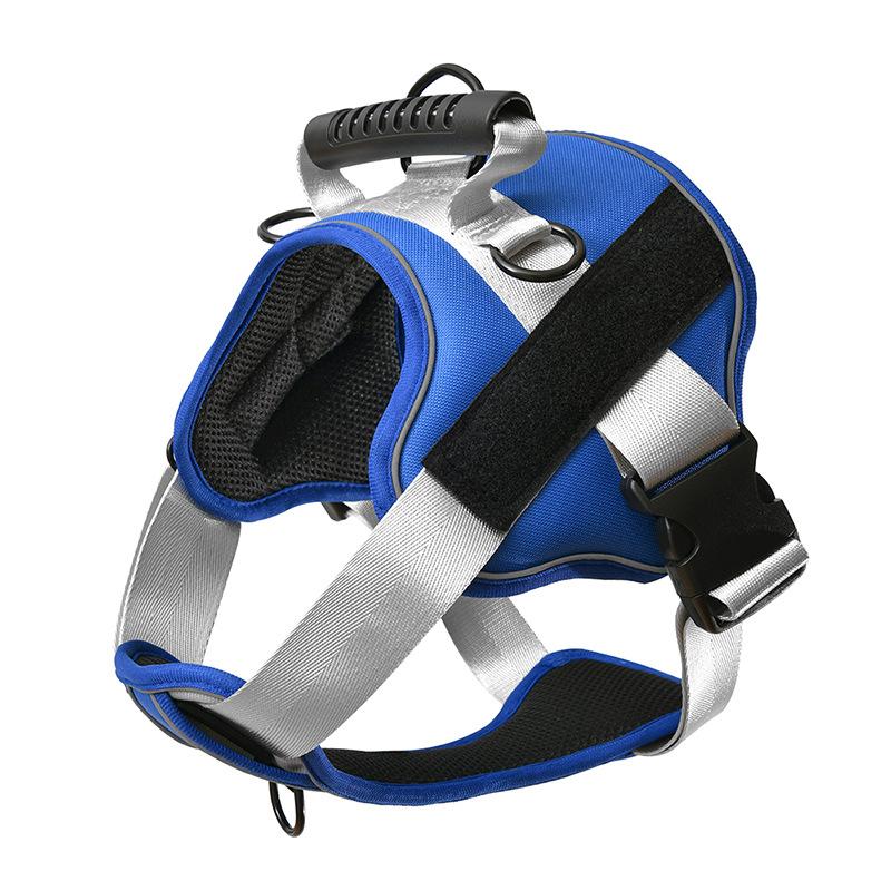 Поводок для собак для больших, средних и маленьких собак, нагрудный ремень, удобный и дышащий, светоотражающий поводок для собак для ночного ношения, товары для животных