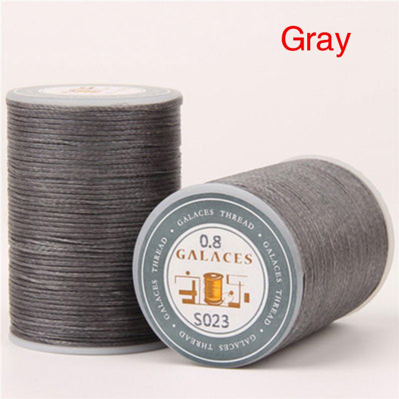 1 рулон шнура для вышивания, 0,8 мм, 90 м, плоская вощеная нить, шнур для шитья, полиэстера, 150D, кожа