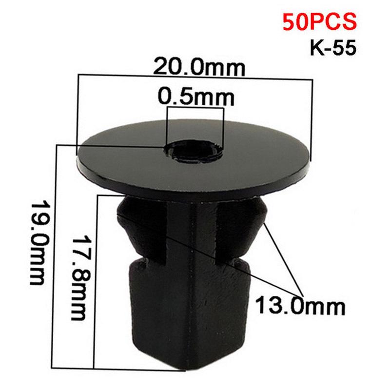 50-Pack K55 Self-Tapping Screw Bases for Toyota & Lexus Fender Liners