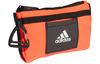 Adidas Zip Closure Polyester Clutch Handbag Small Unisex Red FQ5259