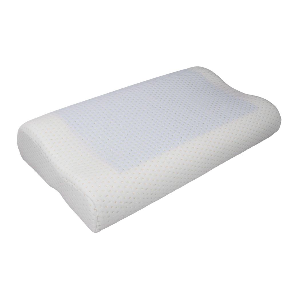 Подушка с эффектом памяти, волнистый дизайн, охлаждающий гель, поддерживающая подушка для сна для шеи, для дома и красоты