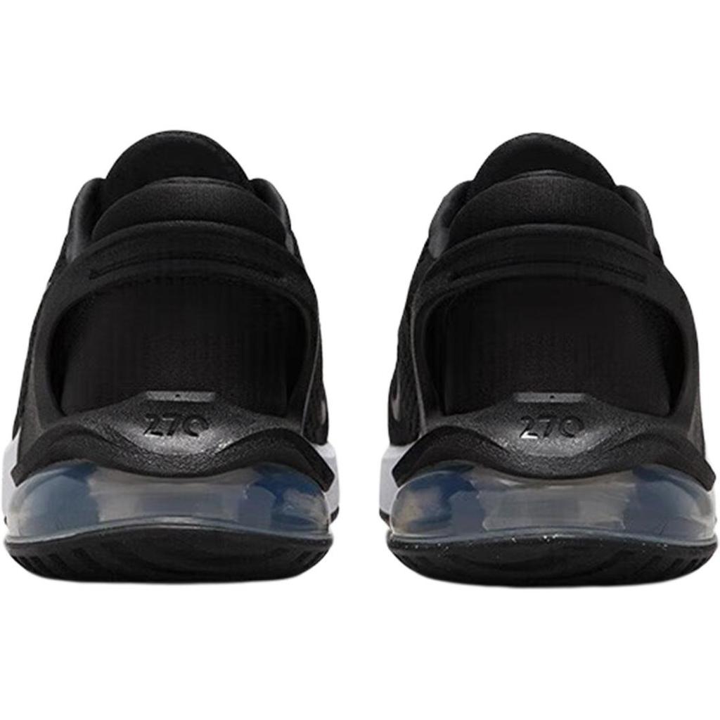 Nike Air Max 270 Удобные Мягкие Нескользящие Прочные Низкие Повседневные Кроссовки Детские Кроссовки Черные DV1968-007