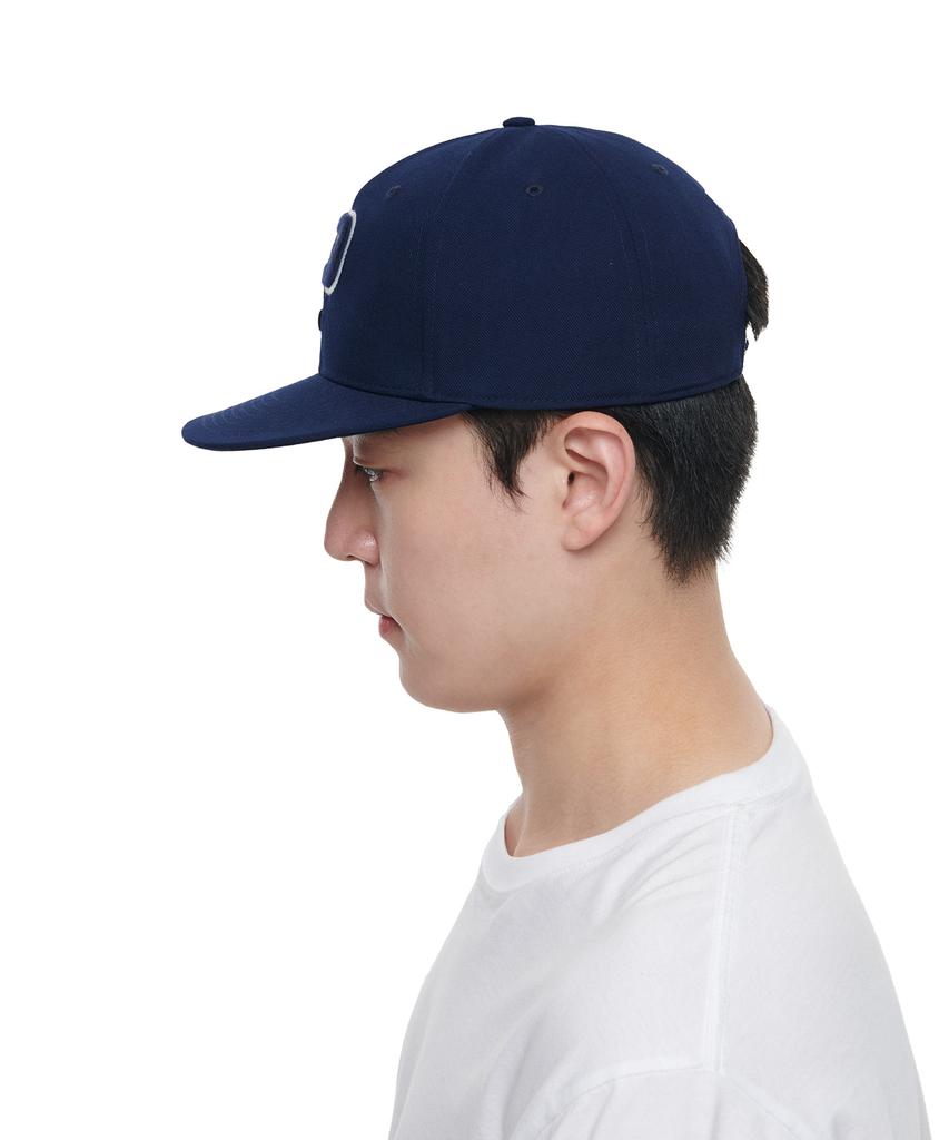 Кепка-бейсболка с высоким тульей из твила POLO RALPH LAUREN - Темно-синий