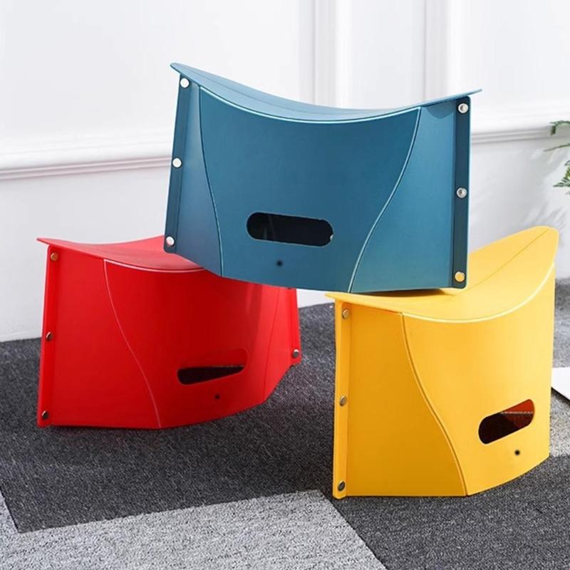 Пластиковый складной стул-карта, сиденья для кемпинга на открытом воздухе, сумка для хранения, портативная корзина для покупок для пеших прогулок, пикников, кемпинга