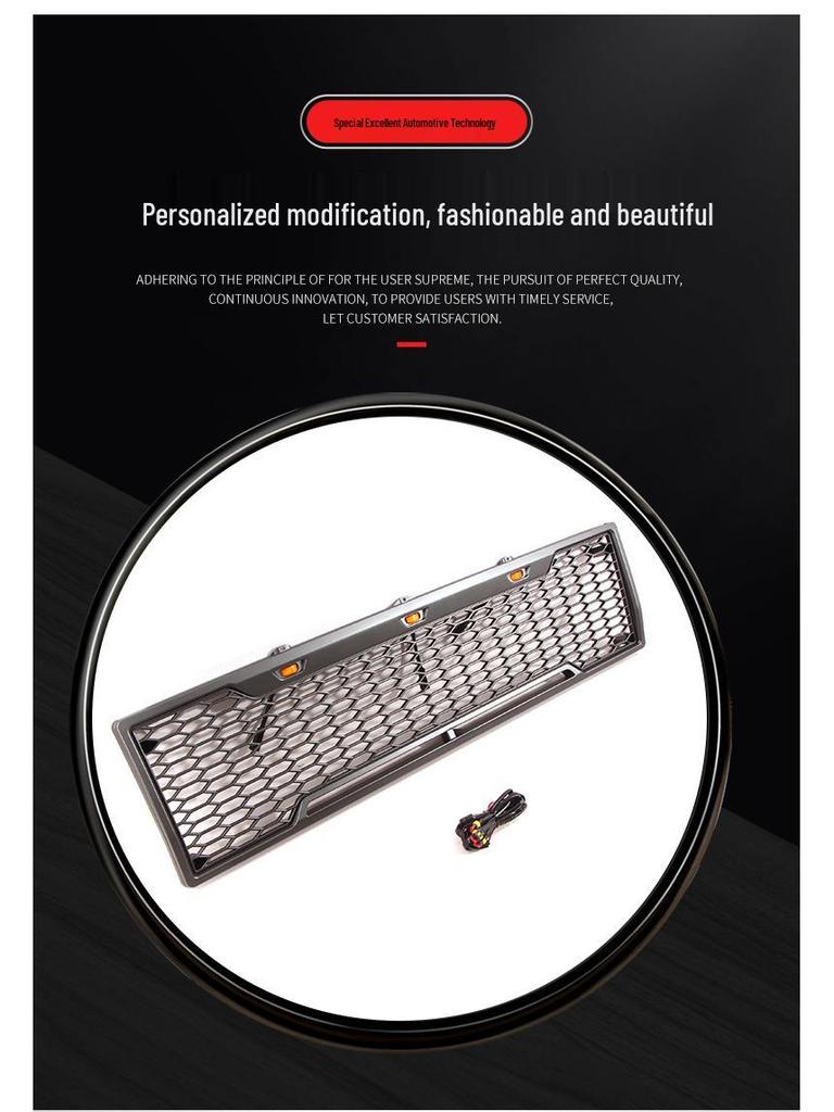 Black Grille Accessories for 1980-1986 Ford F150 Bumper